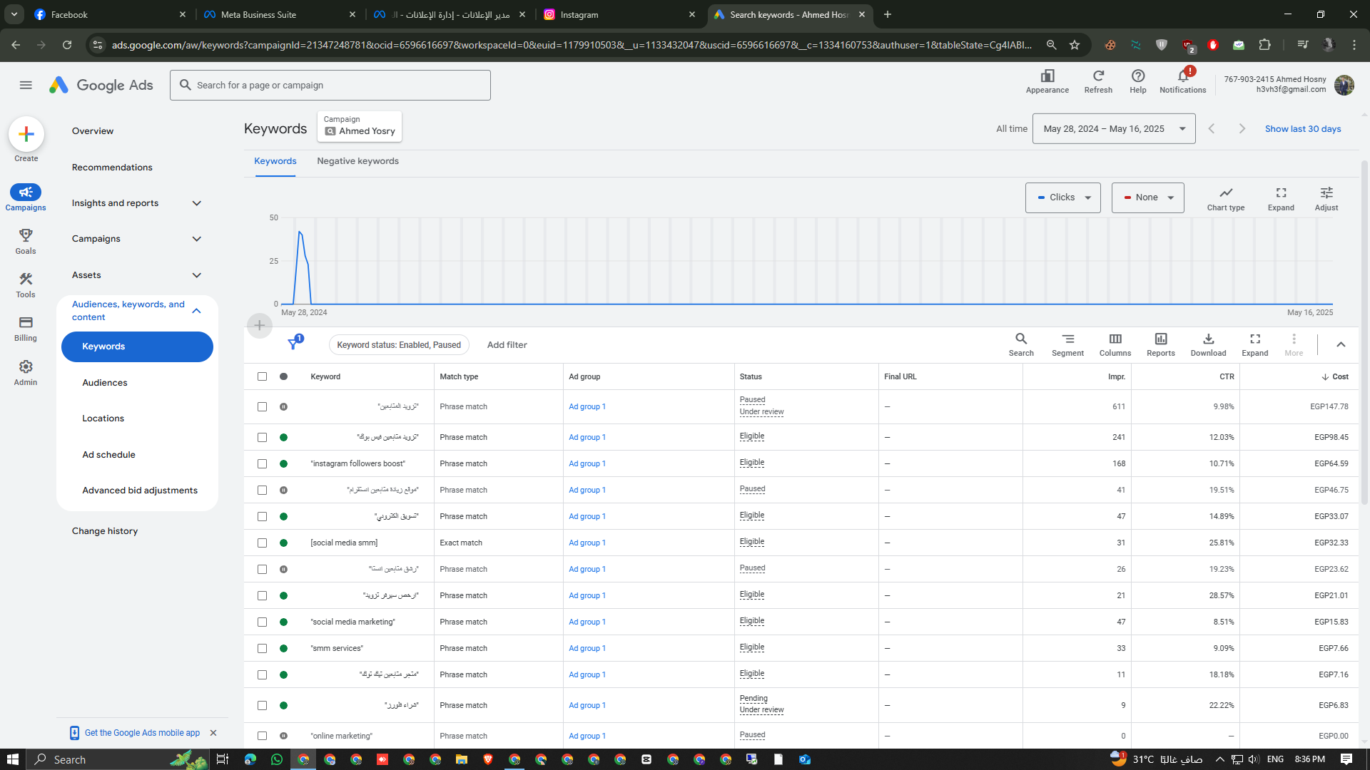 Facebook Audience Insights showing targeting and segmentation strategies